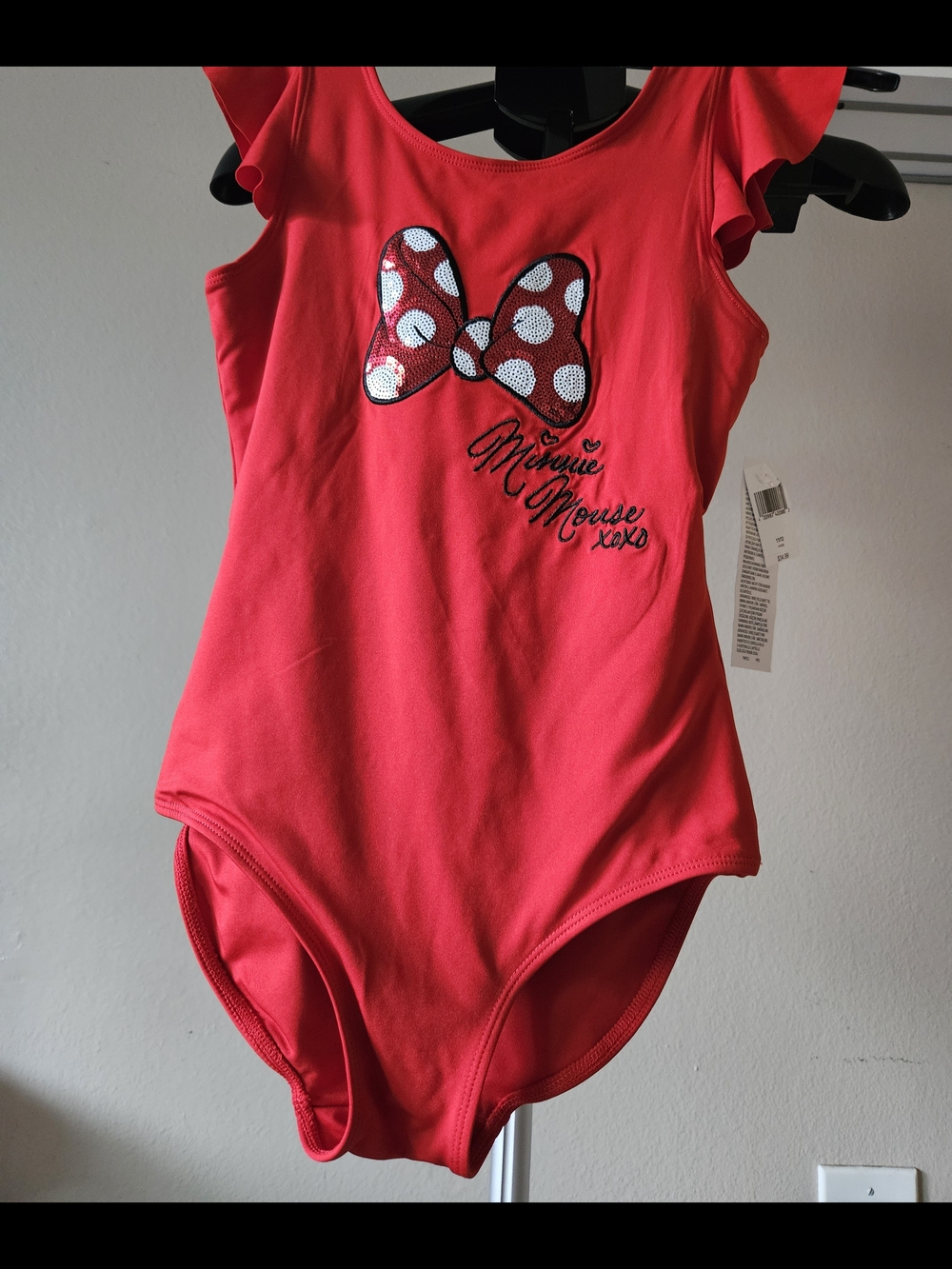 Minnie Mouse Red Leotard and Tutu Set For Kids